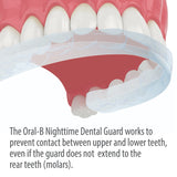 Oral-B Nighttime Dental Guard, Less Than 3-Minutes for Custom Teeth Grinding Protection with Scope Mint Flavor