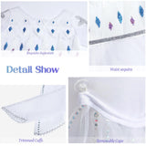 Axwcon Girls Princess Elsa Dress Costume with Waist Sequins, Detachable Cape, Halloween Christmas Kid Snow Queen Dress Up