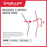 MUELLER Sports Medicine Self Adjusting Hinged Knee Brace, Knee Pain Relief Support for Men and Women, Ideal for Arthritis, Sprains, Black, One Size