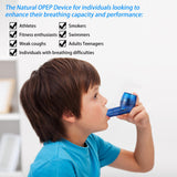 MILLSTEPS Breathing Exercise Device for Lungs,Mucus Relief and Lung Expansion Device - Clear Mucus from Airways Naturally & Build Stronger Lungs