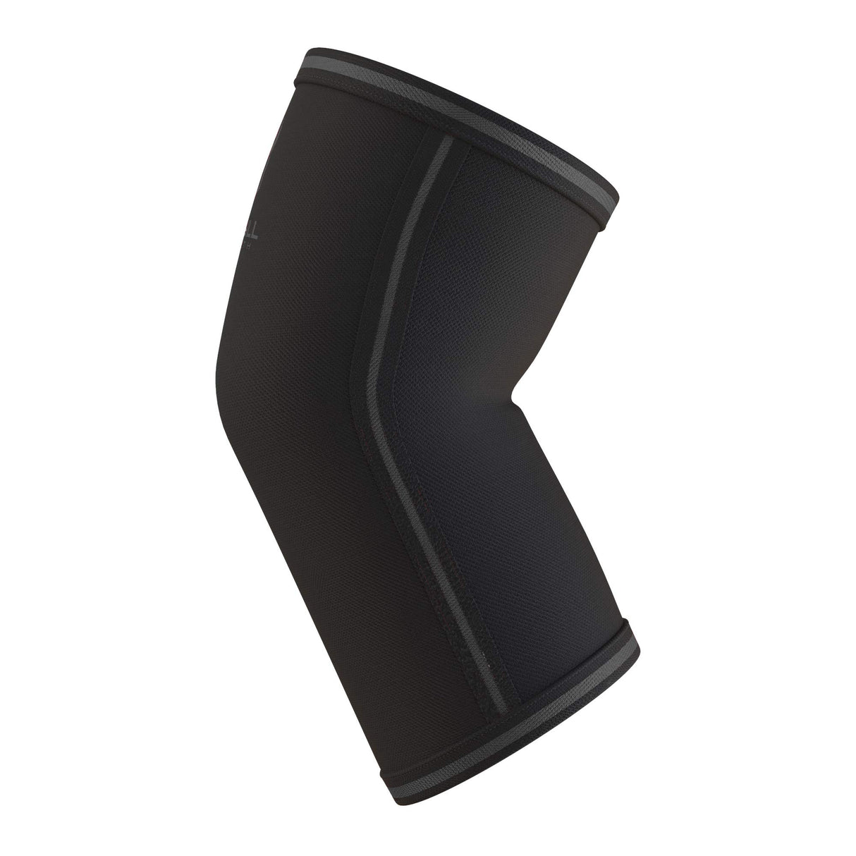 Elbow Sleeves 5mm (1 Pair) - High Performance Elbow Sleeve Support for Weightlifting, Weight Training & Powerlifting - Best Compression Straps - for Men and Women (Large, Black/Black)