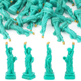 Geelin 50pcs Mini Statue of Liberty Figurines 2 Inch Resin Statue of Liberty Decoration Tiny Little Small New York Souvenir Gift New York Figurine Replica for 4th of July 250th Anniversary Cake Topper