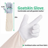 LONGADS Professional Bee Suit for Men Women, Beekeeping Suit Beekeeper Suit with Glove &Ventilated Hood, Multi-Size Bee Outfit for Backyard and Bee Keeper for Bee Keeper Catcher Christmas Costume