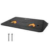 VEVOR 3" Rise Rubber Threshold Ramp for Doorway,Door Ramp with Non-Slip Textured Surface,33069lbs Load Capacity, Rubber Curb Ramp for Wheelchair and Scooter