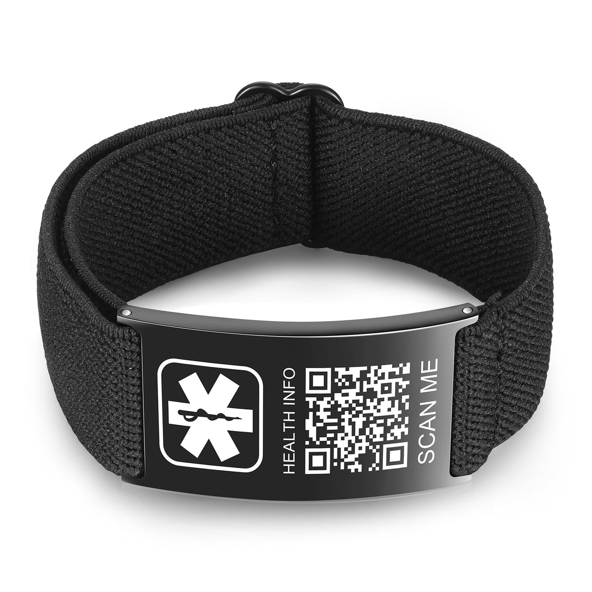 Upgraded Medical Bracelets Men Women with QR Code Medical Alert ID Bracelet
