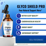 Glyco Shield Drops, Official GlycoShield Blood Formula Support Supplement - Maximum Strength, All Natural Formula to Maintain Overall Well Being & Healthy Energy, Premium GlycoShield Reviews (2 Pack)