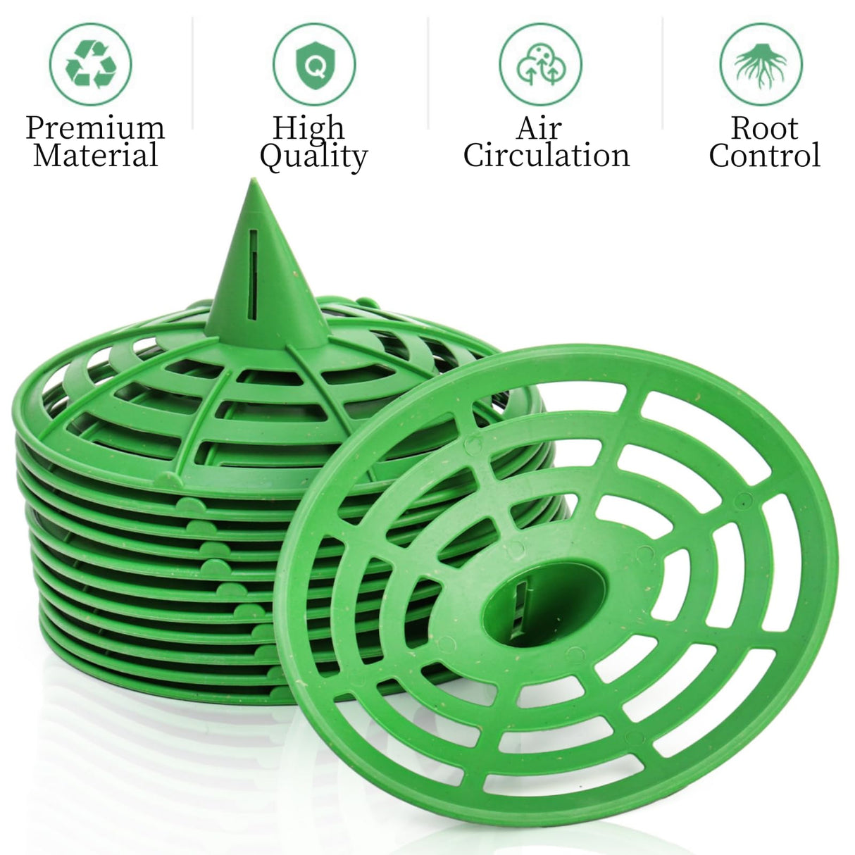Pumtus 12 Pack Melon Cradles, Plastic Pumpkin Support, Squash Protector Stand, Watermelon Support Plant Trellis, Melon Holder Growing Frame, Protector for Watermelon, Squash, Pumpkin