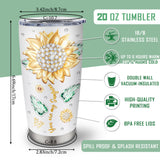 Muilzon Best Big/Little Sister Gifts from Sisters Tumblers 20oz - Cool/Funny Gifts for Sister from Brother Coffee Mug - Christmas Mothers Day Birthday Gift Ideas for Sis Cup