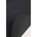 VersaTex Multi-Purpose Rubber Floor Mat for Indoor or Outdoor Use, Utility Mat for Entryway, Home Gym, Exercise Equipment, Tool Box Liner, Garage, Under-Sink, Patio, and Door Mat; 30" x 48", Black
