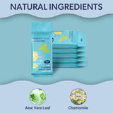 happimess WPE1005A-6SET On-the-Go Multi-Surface Cleaning Wipes, Lemon Scented Travel Wipes, 36 Mini Packs, 7 Wipes Per Pack (252 Total Wipes)