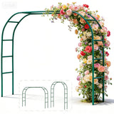 Metal Pergola Arbor, 4.6 ft W x7.9 ft High,Assemble Freely Light Weight
