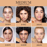 Lancôme Teint Idole Ultra Wear Buildable Full Coverage Foundation - Longwear & Waterproof - Natural Matte Finish - 300N (Medium Skin with Neutral/Peachy Undertones), 1 Fl Oz