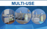 Active Element Dish Chlorine Concentrate - Food Contact Surfaces- Commercial Dishwasher - No Rinse - Food Service Kitchen - Multi-Use - Makes one 5-Gallon Pails (Diluted Further to 1,280 Gallons)