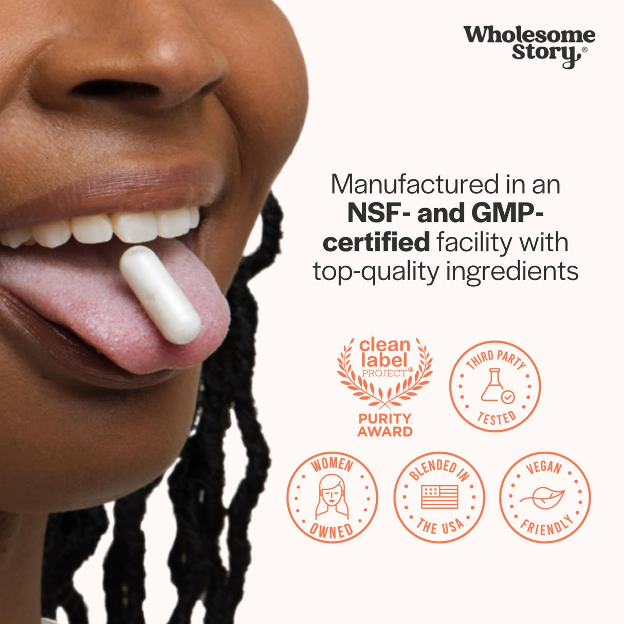 Wholesome Story Myo-Inositol & D-Chiro Inositol Supplement for Women | Fertility Supplements for Hormonal Balance & Ovarian Health Support | Myoinositol | Ideal 40:1 Ratio | 90 Servings