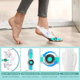 HUQKIYA Bunion Corrector for Women & Men, Orthopedic Bunion Splint with Toe Separator Adjustable Toe Straightener Suitable for Left/Right Feet Hallux Valgus Relief (White 1Pcs)