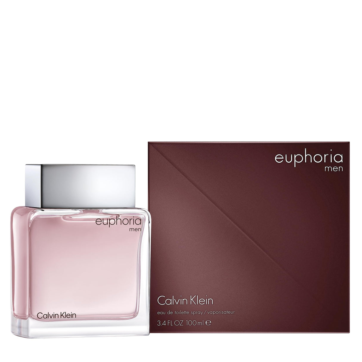 Calvin Klein Euphoria Eau de Toilette – Chypre Men's Cologne – With Notes of Ginger, Black Basil, Patchouli & Amber – Luxury Perfumes for Men – Long Lasting Fragrance