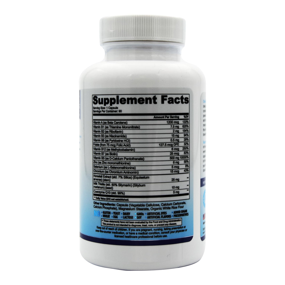 ClearZine Acne Pills for Teens & Adults | Clear Skin Supplement, Vitamins for Hormonal & Cystic Acne, 90 Caps