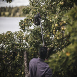 Fiskars Fruit Picker Basket, Adjustable Angle, Mesh Bag, Pole Compatible