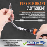 Amartisan 34-Piece Multi-bit Screwdriver Set Tool All in One, Portable Multi-Purpose Screwdriver