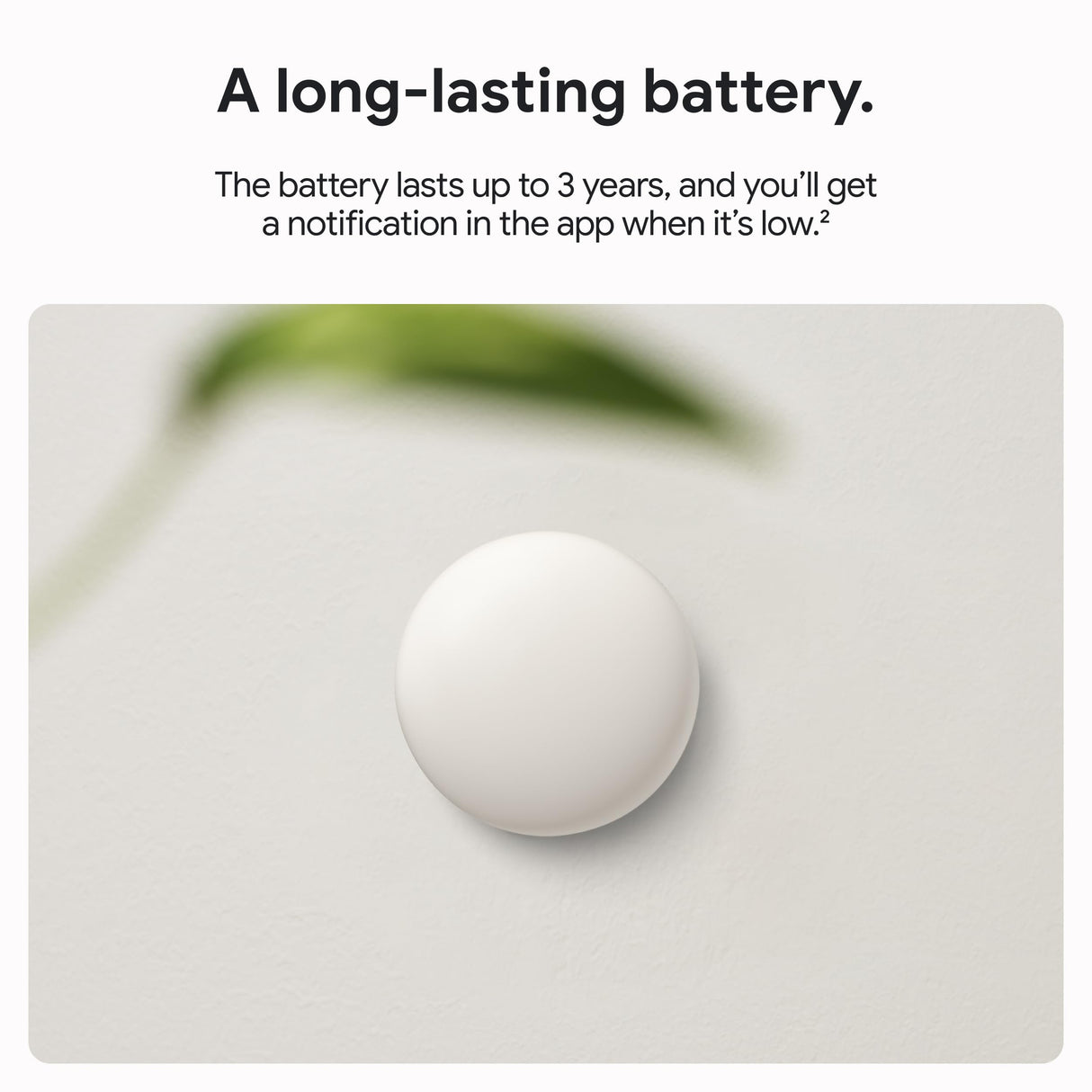 Google Nest Temperature Sensor (2nd Gen) - Room Comfort Sensor with Scheduling - Works with The Nest Learning Thermostat (3rd and 4th Gen) and Nest Thermostat E - Porcelain, White