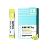 Humantra Himalayan Lime Hydration Packets | Zero Calorie, Zero Sugar Electrolyte Hydration Multiplier w/Essential Minerals, Boost Immune & Metabolic Functions | Electrolytes Powder Immune Support