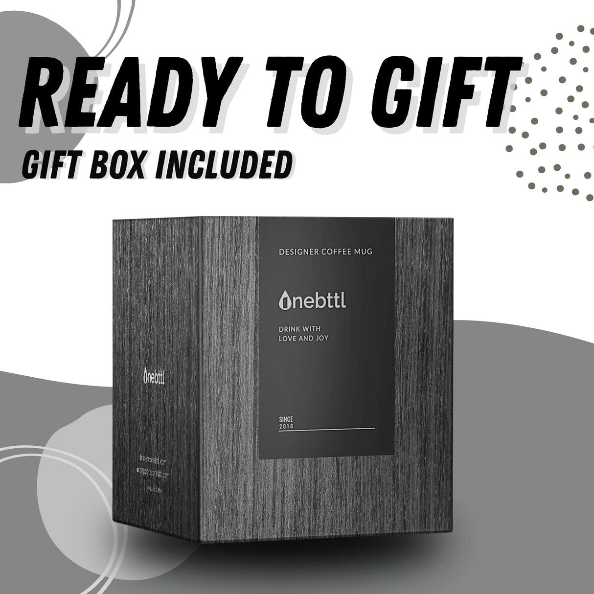 Onebttl Coffee Mug With Wrench Spanner Handle - Dad Gifts From Daughter and Son, 13.5oz Funny Ceramic Mug for Father's Birthday, Father's Day, Christmas - Dad Can Fix