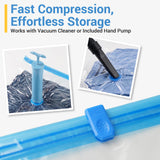 Fygrip 80% Space Saver Vacuum Storage Bags with Hand Pump, 20 Combo
