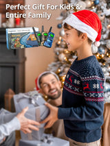 Inspireyes Walkie Talkies for Kids Rechargeable,Toys for Boys and Girls Ages 3-12, 4 Pack Long Range 2-Way Radios, Birthday Gifts,Christmas Stockings, Outdoor Play, Family Games, Hiking Camping Gear