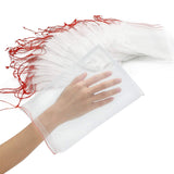 ENPOINT Fruit Bags for Fruit Trees, 100 PCS 6x10 Inch Fruit Protection Bags with Drawstring, Garden Netting Mesh Fruit Cover Bag for Grape, Tomato, Peach, Apple, Flower from Birds Bugs