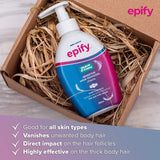 Epify Hair Removal Cream, Intimate Private Hair Removal Cream for Men and Women, Private Area, Pubic & Bikini Hair Removal Cream, Sensitive Skin, 8.45 Fl Oz