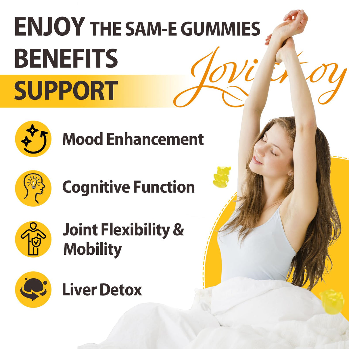 Jovianoy SAM-e Gummies, 180 Gummies