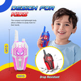 Cool Walkie Talkies for Kids Boys: 3 Pack Kids Walkie Talkies Toys Christmas Birthday Gifts for 3 4 5 6 7 8 Year Old Girls Boys Grandkids Camping Outdoor Toys Stocking Stuffers Boy Girl Gift Age 3-8