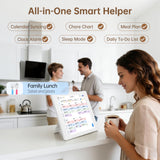 15.6" Digital Calendar Wall Touch Screen, Chore Chart, Photo Frame, Bases