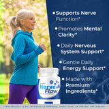 (3 Pack) Nerve Flow - Official NerveFlow Advanced Nerve Support Pills, Nerve Flow Supplement Capsules, NerveFlow Natural Pills Maximum Strength Multivitamin Advanced Formula, 180 Capsules For 3 Months