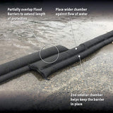 Quick Dam QD610-1 Water Activated Flood Barrier 10 feet, 1-Pack