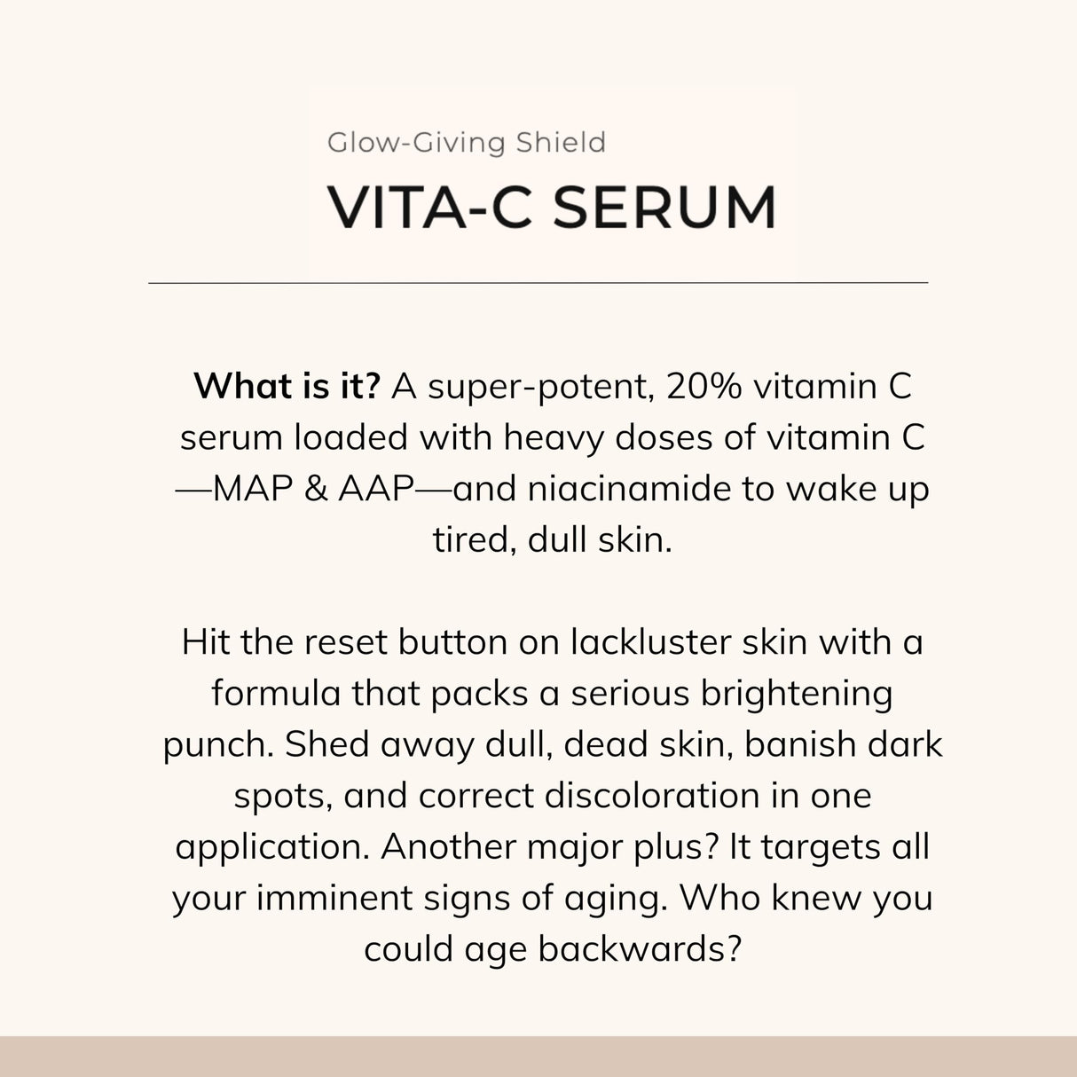 Le Mieux Vita-C Serum - Concentrated Vitamin C & Glutathione Antioxidant Facial Serum for Glowing Skin, VIT C Face Serum to Address The Appearance of Uneven Tone & Blotchiness (1 oz / 30 ml)