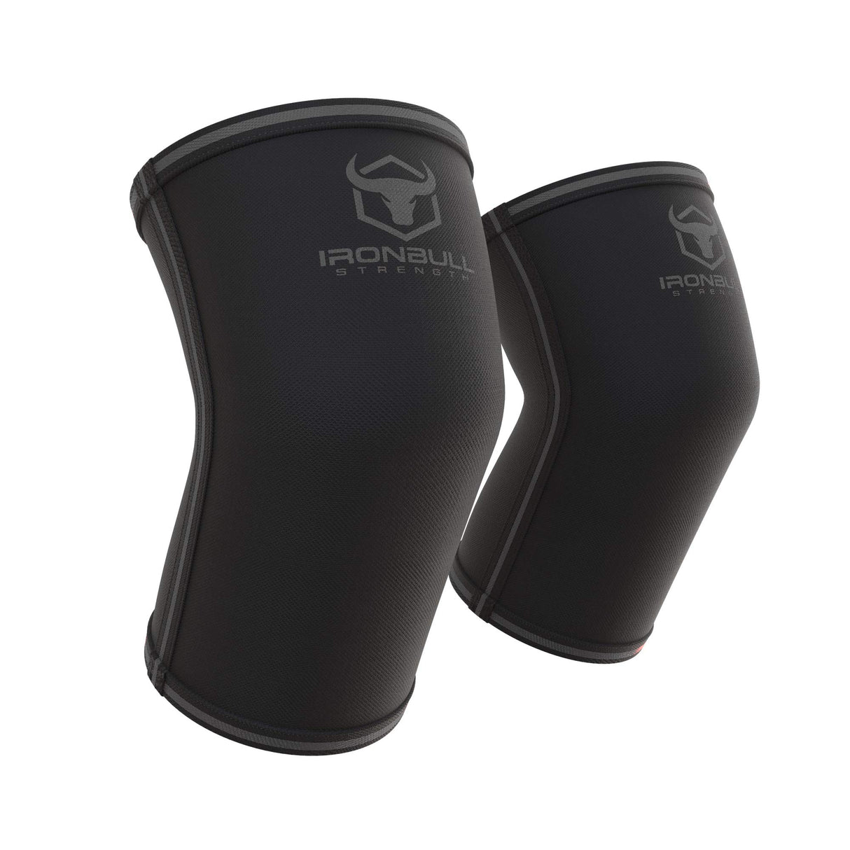 Elbow Sleeves 5mm (1 Pair) - High Performance Elbow Sleeve Support for Weightlifting, Weight Training & Powerlifting - Best Compression Straps - for Men and Women (Large, Black/Black)