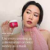 ELEMIS Superfood Midnight Facial 50ml, Moisturizer Face Cream, Hydrating Face Moisturizer for Dry Skin, Firming Facial Cream, Camu Camu & Vitamin C Cream