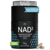 HPN NAD+ Booster (NAD3), Anti Aging Cell Booster, NRF2 Activator, Nicotinamide Riboside Alternative, NAD Supplement Natural Energy, Longevity, and Cellular Health, 312 Mg per Serving (1 Month Supply)