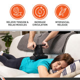 Body Sport Therapeutic Dual Speed Professional Vibrating Massager for Pain & Aching Muscle Relief – High-Powered, Effective, Chiropractic Myofascial Release Tool