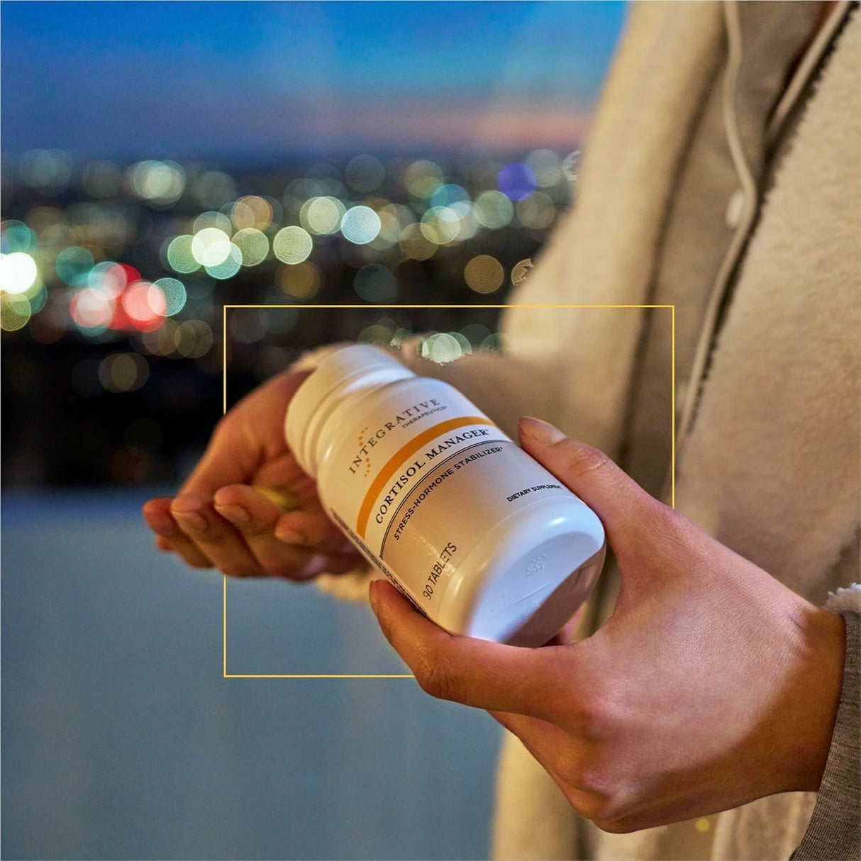 Integrative Therapeutics Cortisol Manager Allergen Free - Adrenal Health Support Supplement for Healthy Stress Response* - Vegan, Dairy-Free & Gluten-Free - 30 Tablets (15 Servings)