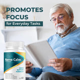 (5 Pack) Nerve Calm Capsules - Official NerveCalm Premium Formula Supplement Pills, Advanced Support Formula for Wellness & Overall Health, All Natural Nerve Calm Reviews, 150 Capsules for 5 Months