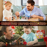 DLOCVN Mini Superhero Toys, 26PCS Minifigures Small Action Figures Superhero Party Birthday Decorations for Kids’ Christmas Stocking, Easter Eggs Cake Toppers Collectibles