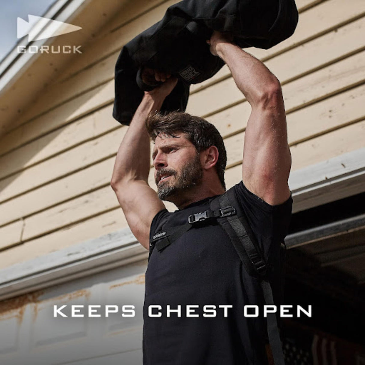 GORUCK Ruck Plate Carrier 3.0 - Streamlined Weighted Rucking Backpack w/Ergonomic Back Support & Extra Padded Straps - Compatible with GORUCK Ruck Plates