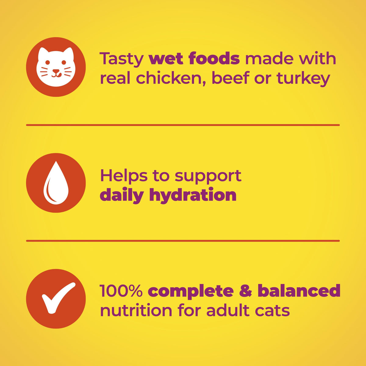 Meow Mix Poultry & Beef Favorites, Wet Food Variety Pack, 24 Cups