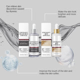 2Pcs Black and White Rice Exfoliant, Rice Ampoule Duo White Rice Ampoule Black Rice Exfoliating Peeling Solution, Moisturizing & Pore Minimizer for Face (Black & White Rice Exfoliant)