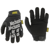 Mechanix Wear Original Work Gloves - Multi-Purpose Outdoor Work Gloves - Secure Fit - Durable & Machine Washable - Breathable & Comfortable - X-Small - Black