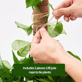 Eibikdi 101in Moss Pole for Plants Monstera 8 Pcs