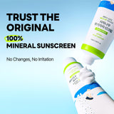 ROUND LAB Birch Juice Moisturizing + Mild-up Sunscreen UV LOCK Set 1.69 Fl Oz SPF 45 broad spectrum, Essence Type Moisturizing sunscreen for Sensitive Skin, Ocean Friendly-Reef Safe, Korean Sunscreen