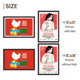 upsimples 12x18 Picture Frame, Gallery Wall Frames Set of 5, Black